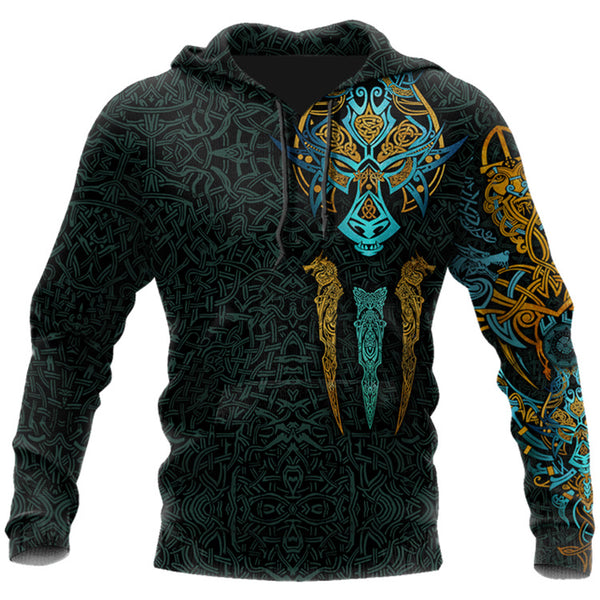 Hoodies Animal Print Street Trend