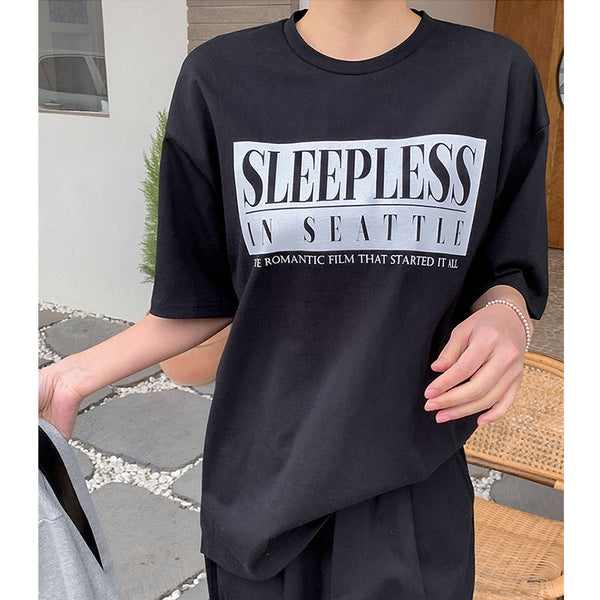 Long Dao Dao SS Logo Short Sleeve T-shirt Men"s Black