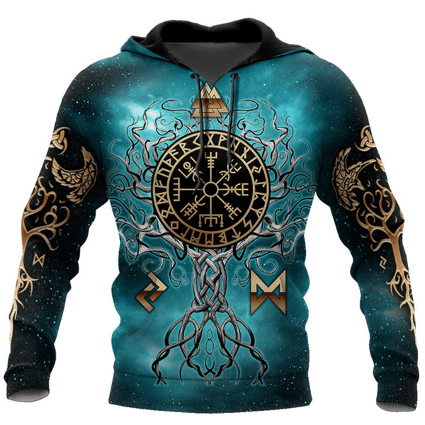 Hoodies Animal Print Street Trend