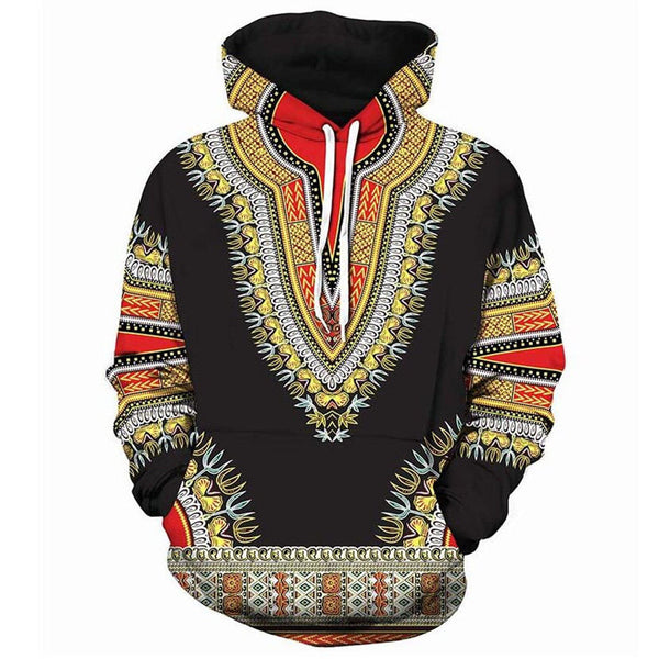 Hoodies Sweatshirts African folk