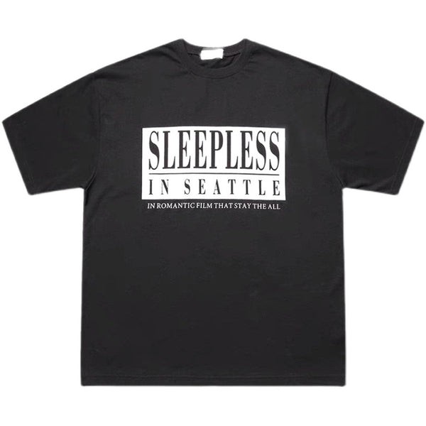Long Dao Dao SS Logo Short Sleeve T-shirt Men"s Black