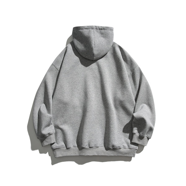 Simple Letter Embroidery Couple Hoodies Men And Women Casual Sweatshirt