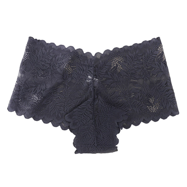 Womens Lace Low-Waist Sexy Thong Bottoms
