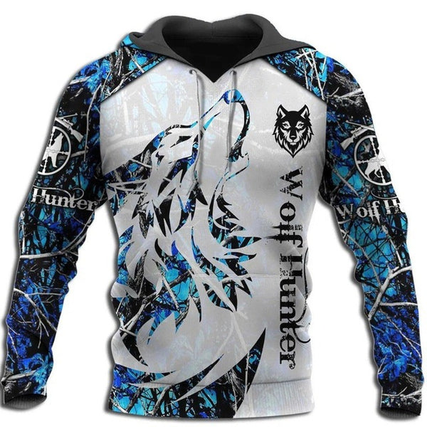 Hoodies Animal Print Street Trend