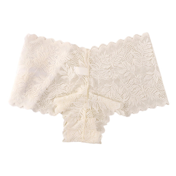 Womens Lace Low-Waist Sexy Thong Bottoms